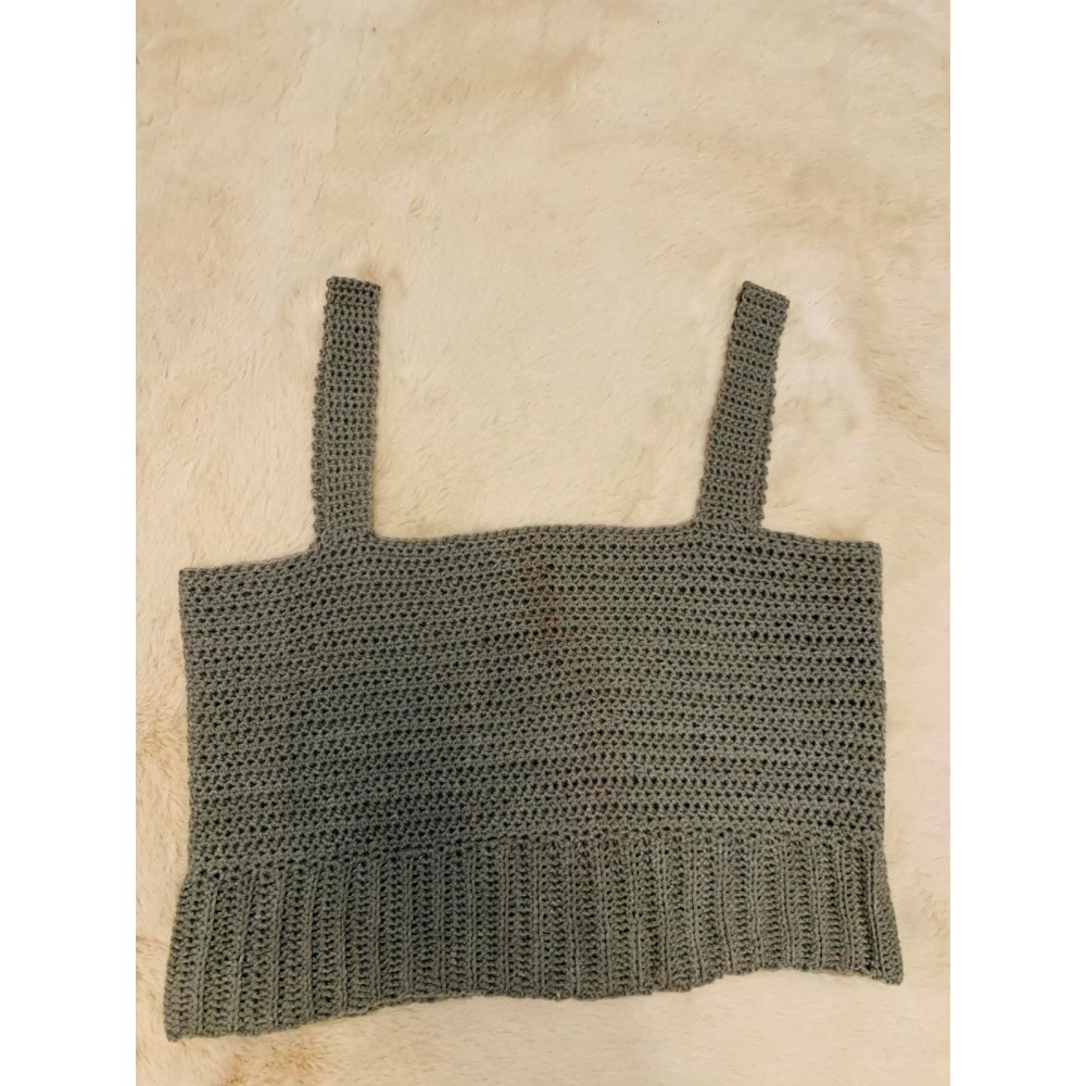 Handmade woolen crop top Handmade woolen crop top
