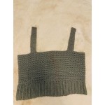 Handmade woolen crop top Handmade woolen crop top