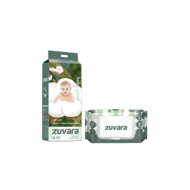 Zuvara Feather Diaper Pants - XL +Baby Water Wipes 