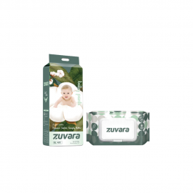 Zuvara Feather Diaper Pants - L + Baby Water Wipes 