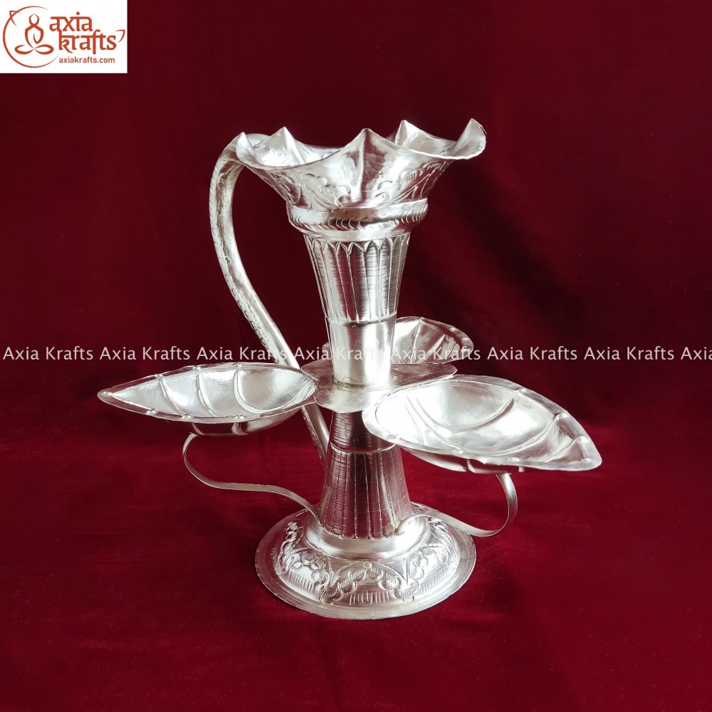 Silvercoated  Jamara Tika Thali Silvercoated  Jamara Tika Thali