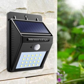 Solar Powered Sensor Led Wall Light