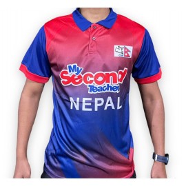 Polyester Nepal Cricket Team Jersey | Unisex
