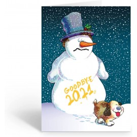 Funny New Years Greeting Card - Customized