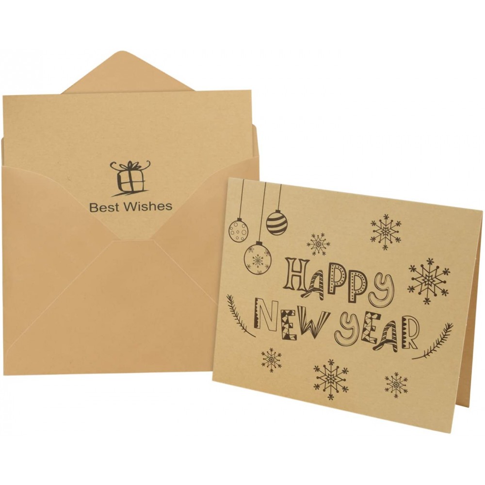 Unique & Cute New Year Greeting Cards for Personal Use - Customized