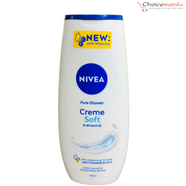 Nivea Pure Shower Creme Soft Body Wash