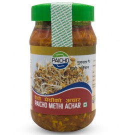 Paicho Organic Methi Pickle - 400 Gram