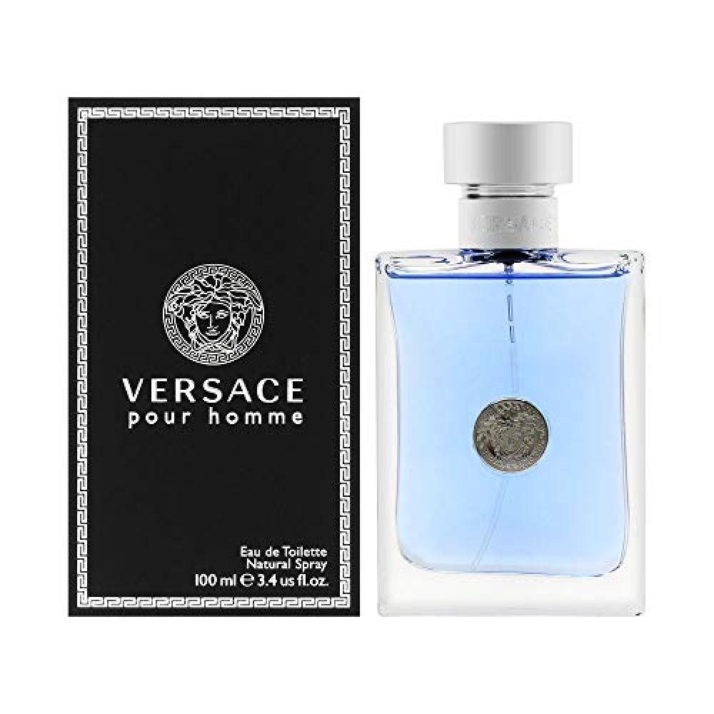 Versace Pour Homme Eau De Toilette for Men - 100 ml Versace Pour Homme Eau De Toilette for Men - 100 ml
