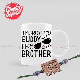Rakhi Combo ( Printed Mug and PYARO BHAI and DADA)