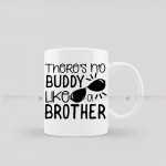 There's No Buddy Like A Brother Coffee Mug | Customized Coffee Mug There's No Buddy Like A Brother Coffee Mug | Customized Coffee Mug