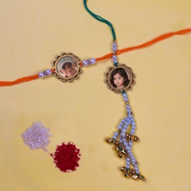 Personalized Photo Rakhi For Brother And Sister