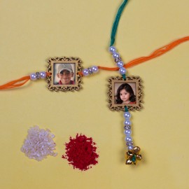 Personalized Photo Rakhi For Brother And Sister