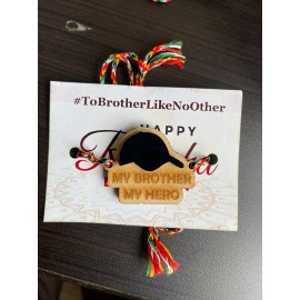 My Brother My Hero Rakhi | Happy Raksha Bandhan Rakhi