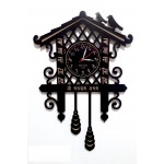 Customized Processed Wood Ranjana Lipi Wall Clock Customized Processed Wood Ranjana Lipi Wall Clock