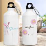 Personalized Girl's Water Bottles | 8.5" height | 1Ltr Personalized Girl's Water Bottles | 8.5" height | 1Ltr