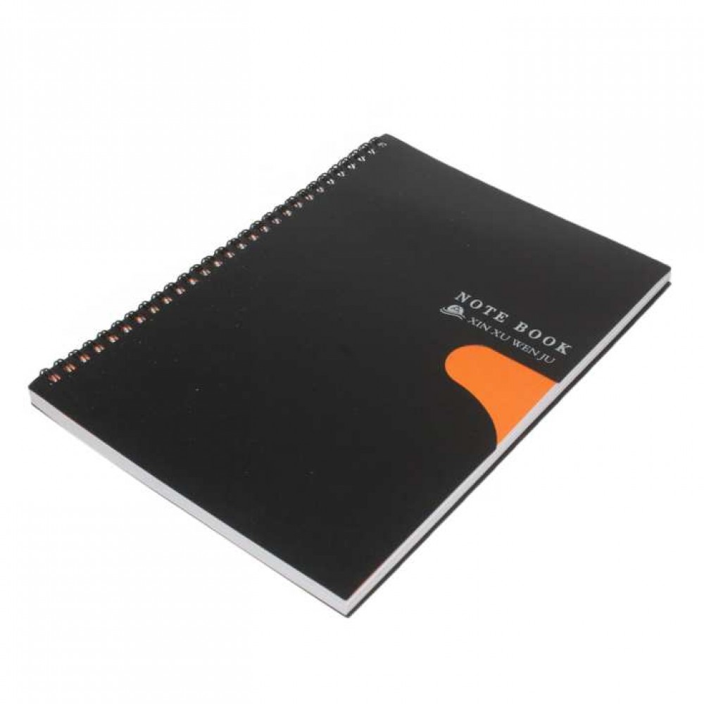 Black Orange Xin Xu Wenju Spiral Notebook Black Orange Xin Xu Wenju Spiral Notebook