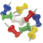 Multi-Colored Push Pin- Thumb Pin Multi-Colored Push Pin- Thumb Pin