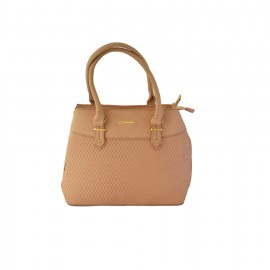 Light Cream Color Three Piece and Two compartment Hand Bag | Female Fancy Side/Hand bag