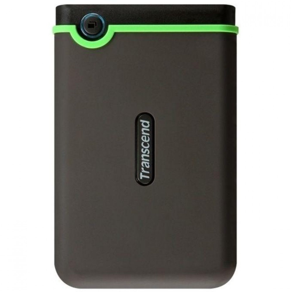 Transcend 1TB Portable Hard Drive | One Touch Backup Button | One Year Warranty | Iron Grey Transcend 1TB Portable Hard Drive | One Touch Backup Button | One Year Warranty | Iron Grey