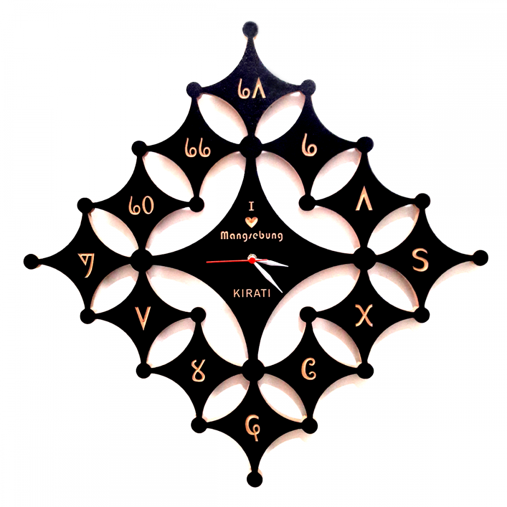 Kirati Clock-Wooden Carved Decorative Wall Clock Kirati Clock-Wooden Carved Decorative Wall Clock