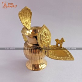 Pure Brass Nepali Sukunda 5.5″| Dhalod Sukunda
