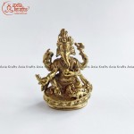 Brass Nepali Ganesh Murti Small 3 inch |Idol | Murti Brass Nepali Ganesh Murti Small 3 inch |Idol | Murti