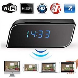 WiFi Hidden Camera Clock | Wireless Spy Camera Alarm Clock | Full HD 1080P