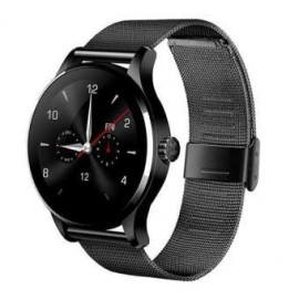 Black K88H Bluetooth Waterproof Smartwatch With Heart Rate Monitor