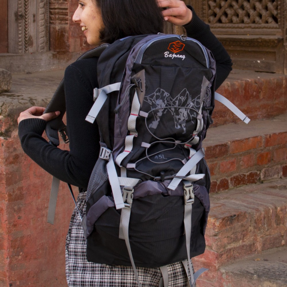 Bajrang 45L Climbing Hiking Molle Backpack Waterproof Rucksack Camping Trekking Mountaineering Backpack  Bajrang 45L Climbing Hiking Molle Backpack Waterproof Rucksack Camping Trekking Mountaineering Backpack