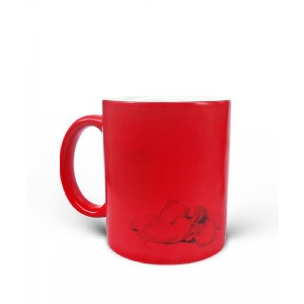 Red Magic Cup - Shows Your Photos When Putting Hot Beverage In | Custom Image And Message Printed Red Magic Cup - Shows Your Photos When Putting Hot Beverage In | Custom Image And Message Printed