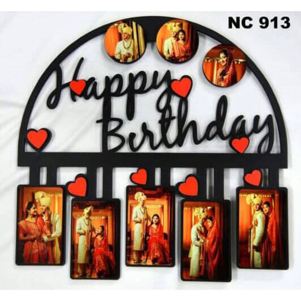 Customized Happy Birthday Basket Frame-Happy Birthday Gift Customized Happy Birthday Basket Frame-Happy Birthday Gift