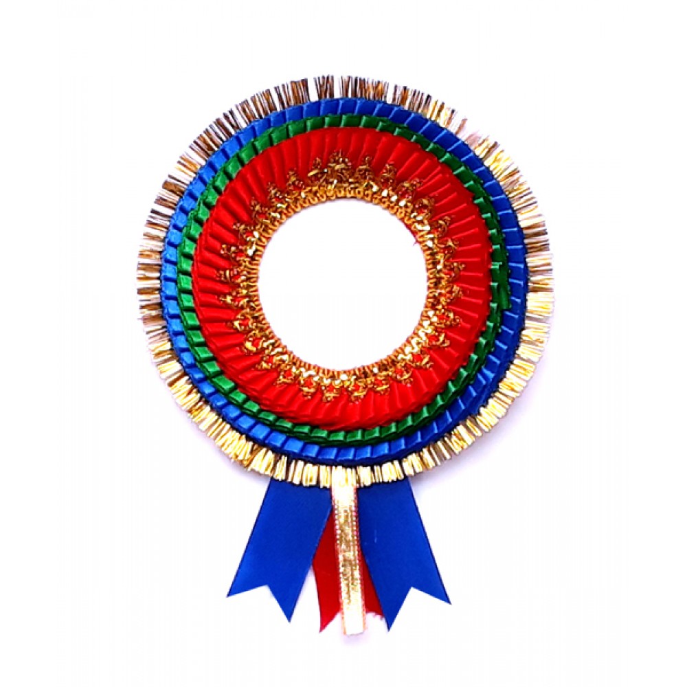 Personalized Rossette Ribon Badge