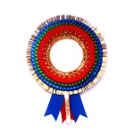 Personalized Rossette Ribon Badge