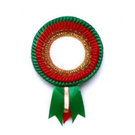 Personalized Rossette Ribon Badge