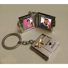 Customized Photo Frame Keychains | Picture Frame Key Rings