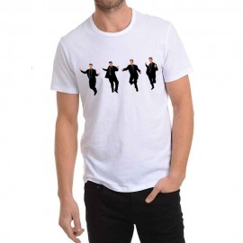 Keep Calm And Dance Like Chndler Printed Custom Design T-Shirt