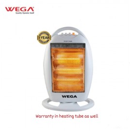 Wega 3 Rod Electric Halogen Heater 1200 Watts