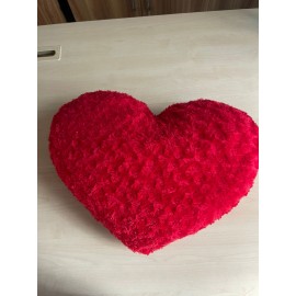 Cute Soft Red Heart Pillow