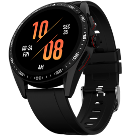 Fire-Boltt Invincible Plus Smartwatch With Call Feature and 4gb Storage 2023 Model(Black Silicon Strap Only)