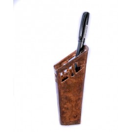 Copper Handmade ball pen pot