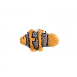 Fish yellow Keyring