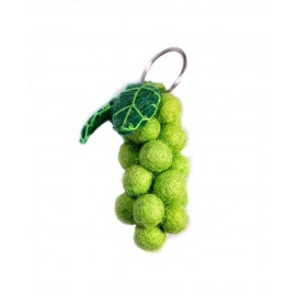 Grapes green Keyrings