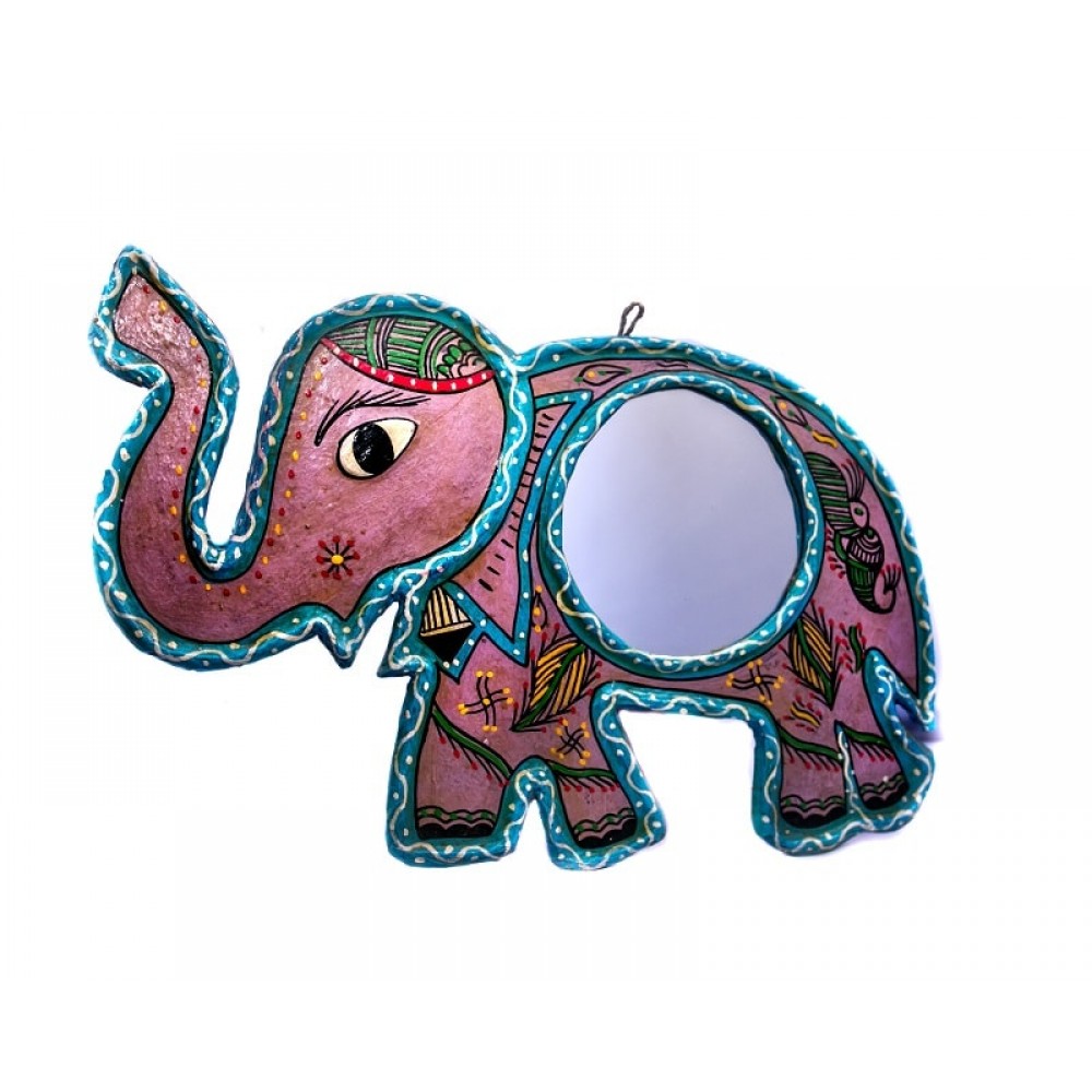 Pink elephant Mithila Mirror Pink elephant Mithila Mirror