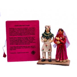 Doll With Box Chhetri Married Couple -Small