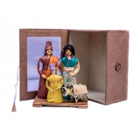 Doll with box- sherpa family - Small ( 4 Inch)