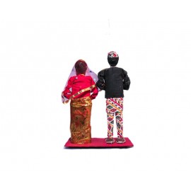 Handmade Nepali couple doll Handmade Nepali couple doll