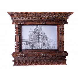 Photo frame big with one photo