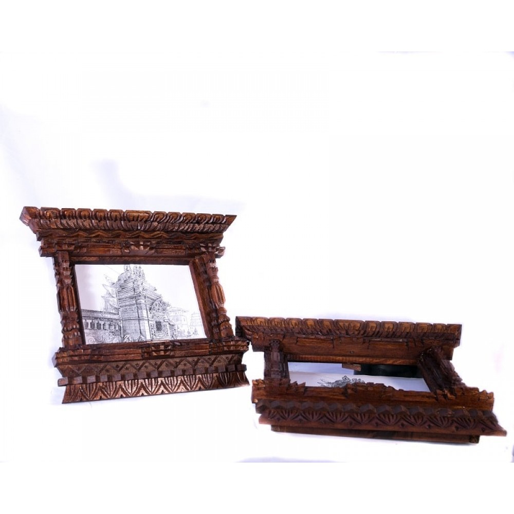 Photo frame medium with one photo Photo frame medium with one photo