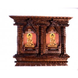 Photo frame medium with two photos