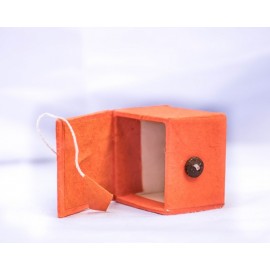 Paper made Orange Gift Box